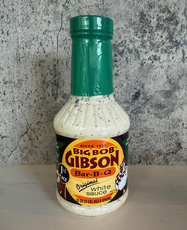 Big Bob Gibson’s barbecue sauces